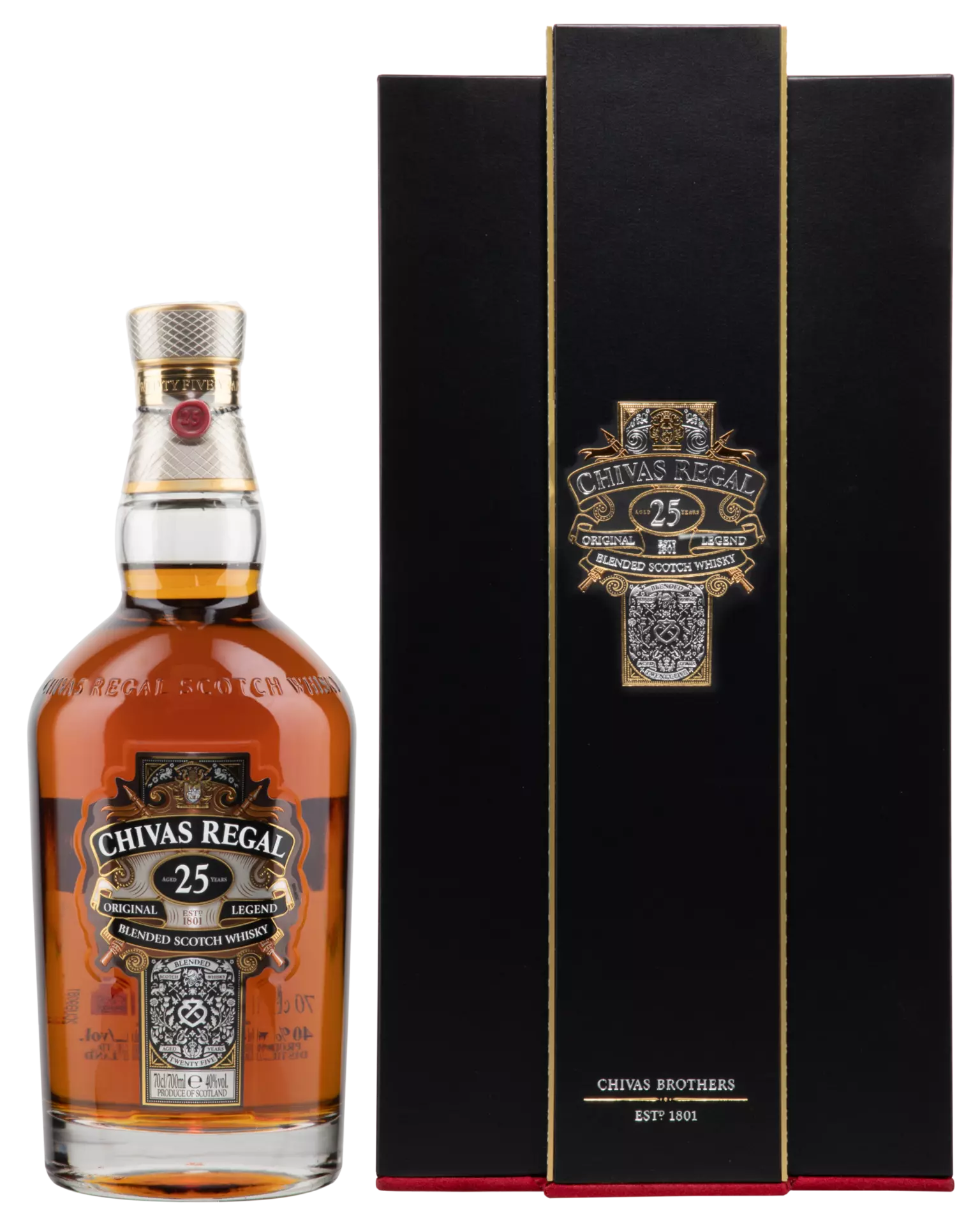 Chivas Regal 12 Years Blended Scotch Whisky 40° 70cl