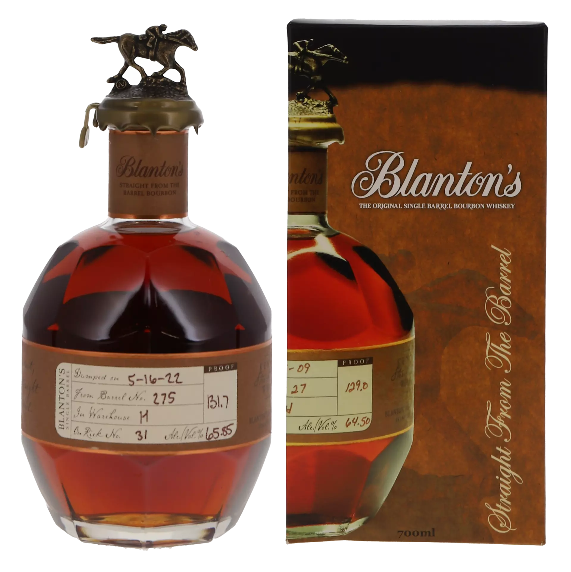 Blanton's Original Single Barrel Gold Edition Kentucky