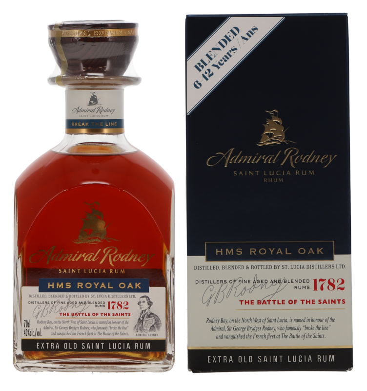 Admiral HMS Royal Oak Rum 40° 70cl commander en ligne | ullrich.ch