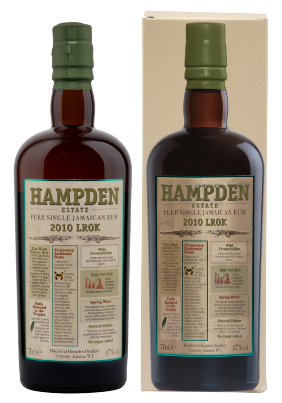 Rhum - Hampden - Jamaïque - LROK 2010 - 70cl - 47° - Rhum/Jamaïque