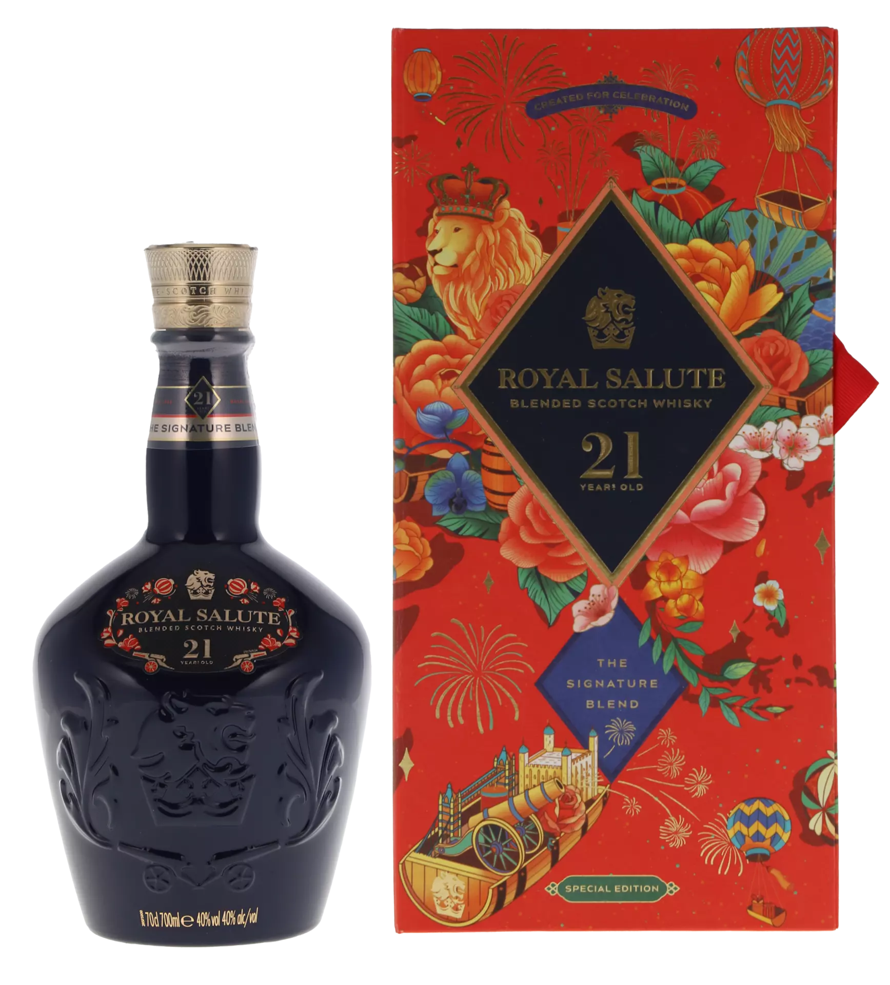 Royal Salute The Signature Blend 21 Years Blended Scotch Whisky 40