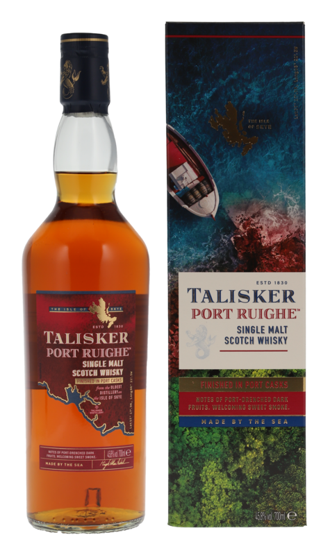 Talisker Port Ruighe - Whisky Ecossais 45.8° - Single Malt - 70 cl