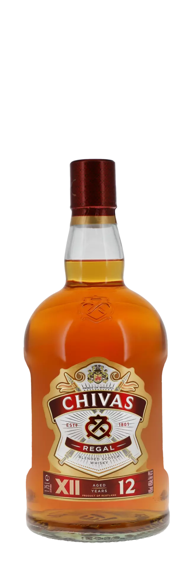 Chivas Regal 12 Years Blended Scotch Whisky 40° 70cl