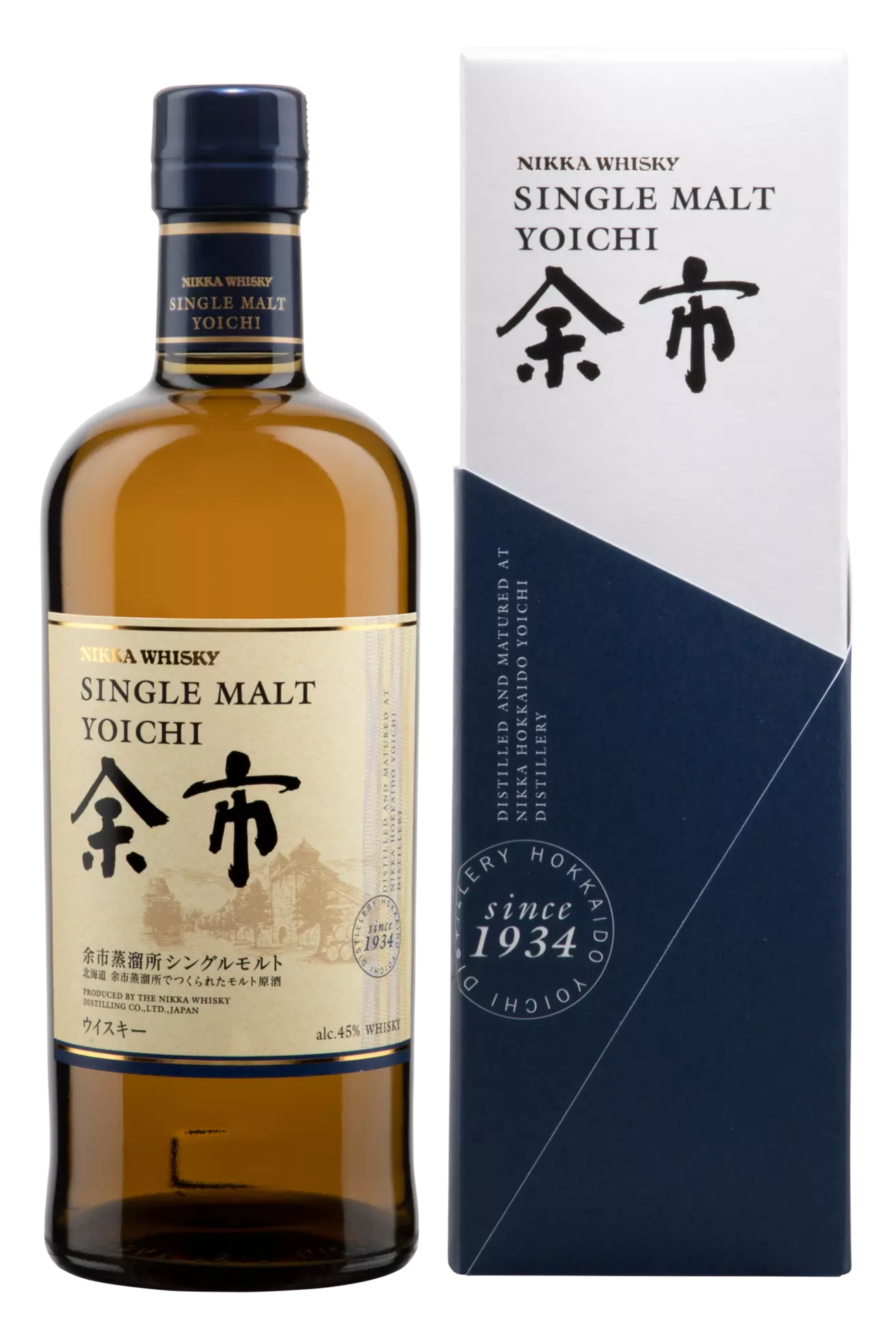NIKKA SINGLE MALT YOICHI 2本セット Nikka Yoichi Single Malt | Geschenkpackung mit Whisky Gläser