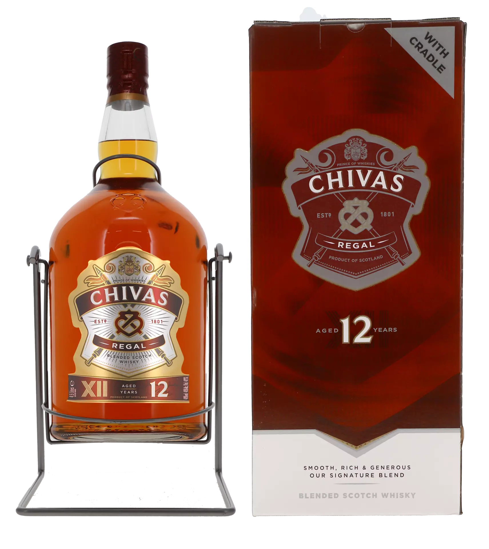 Chivas Regal 12 Years Blended Scotch Whisky 40° 1.75l online