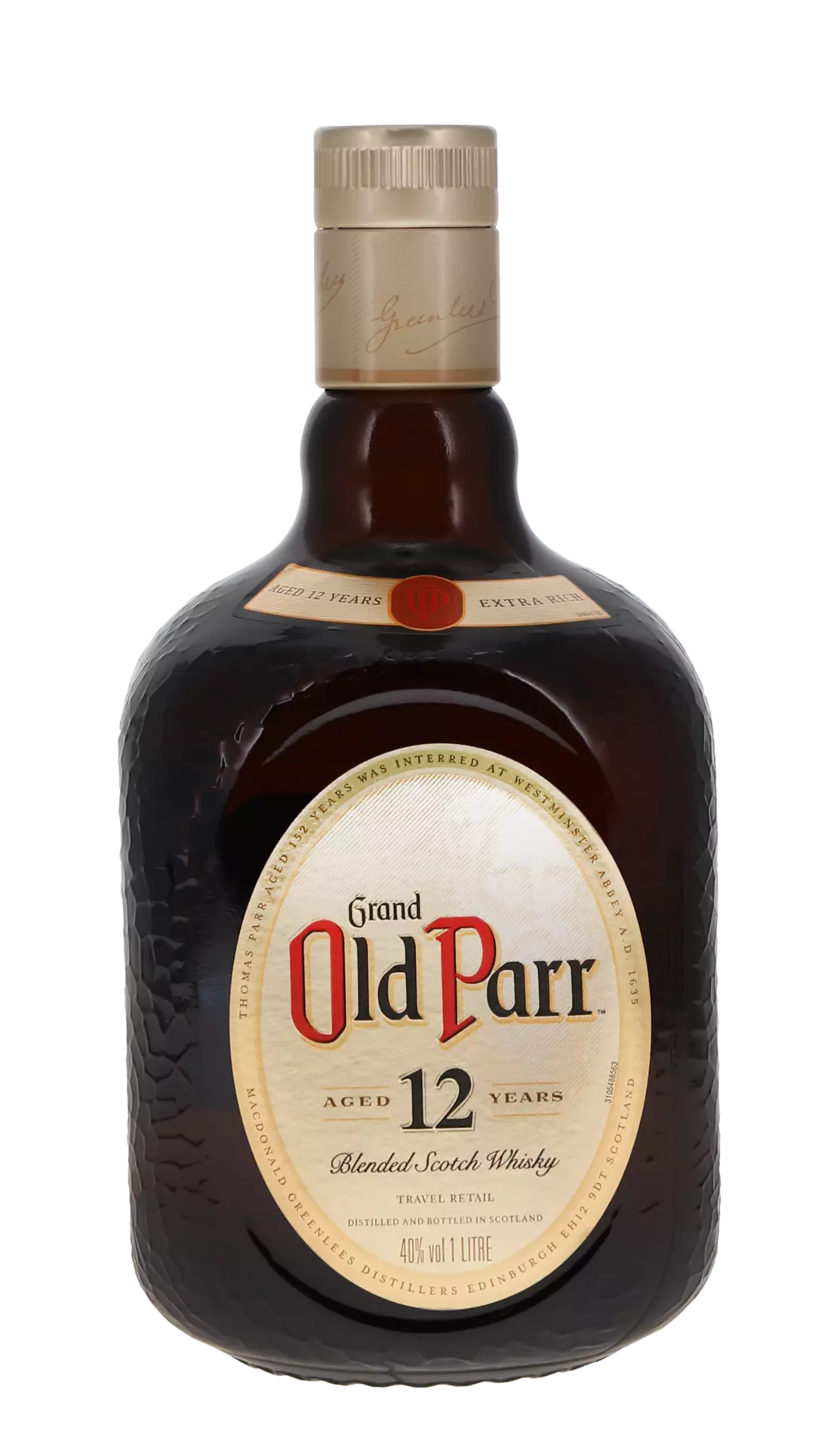Old Parr 12 Years Blended Scotch Whisky 40° 1l