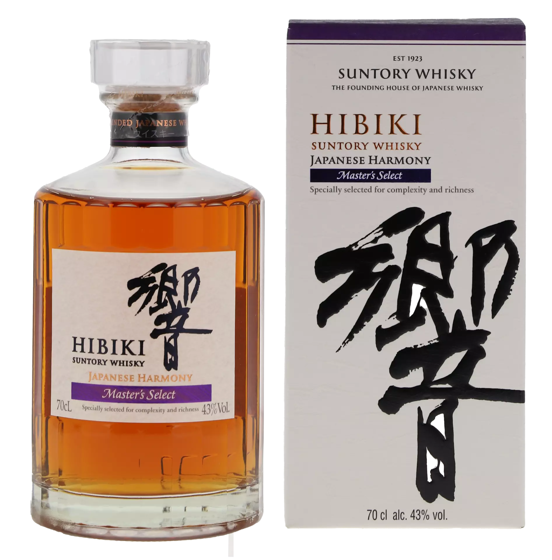 Suntory Hibiki Harmony Master's Select Blended Malt Whisky 43