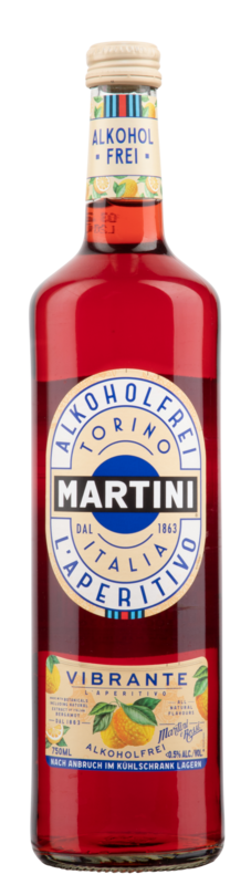 Boisson l'aperitivo Vibrante sans alcool MARTINI