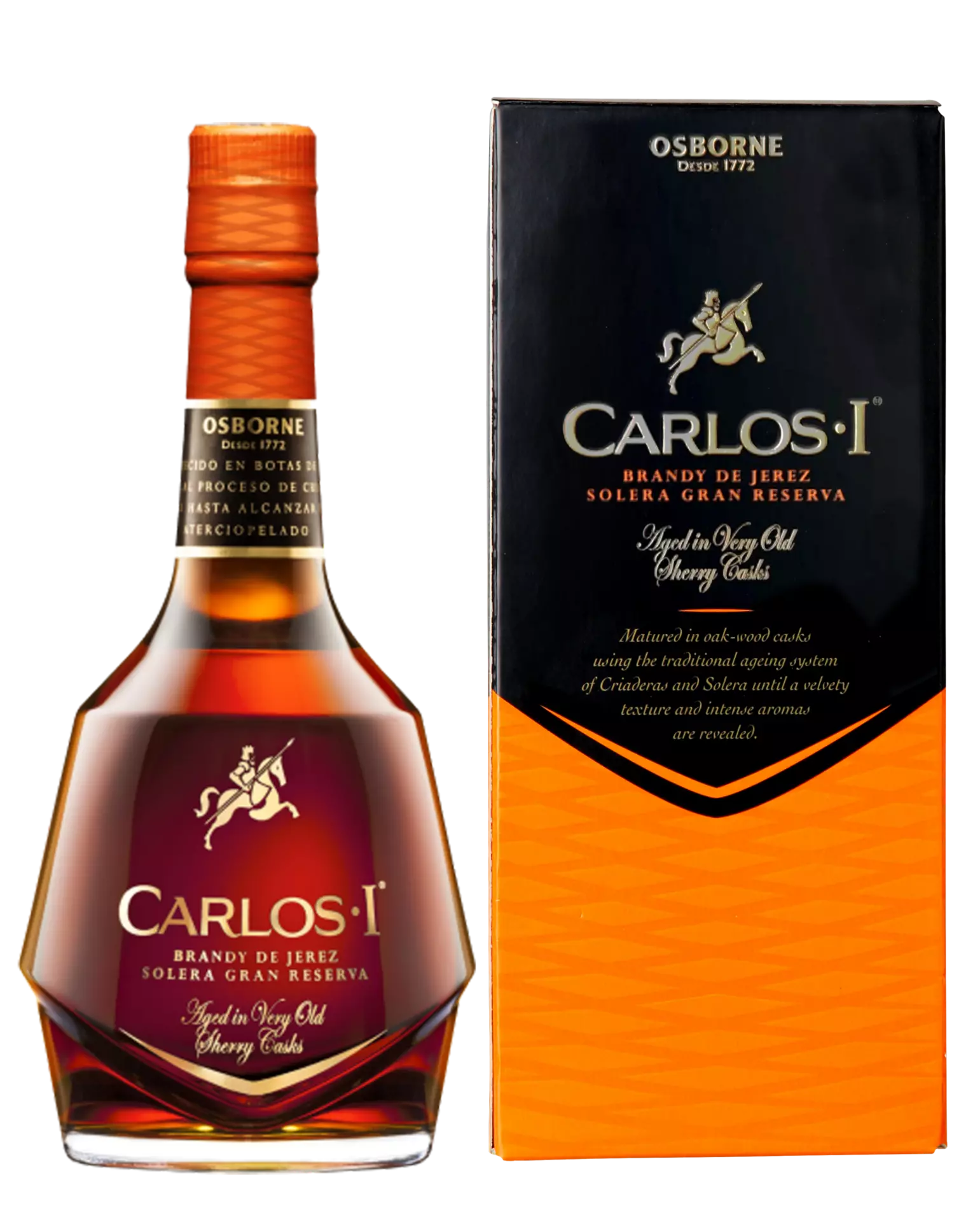 Osborne Carlos I Solera Gran Reserva Brandy 40° 70cl online