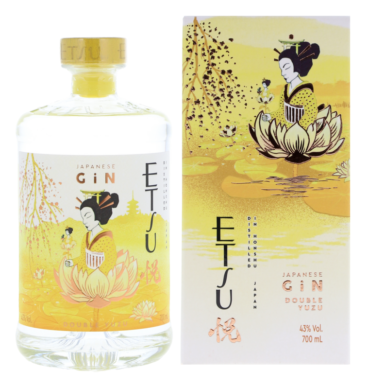 Etsu Double Yuzu Gin Japon 43° 70Cl