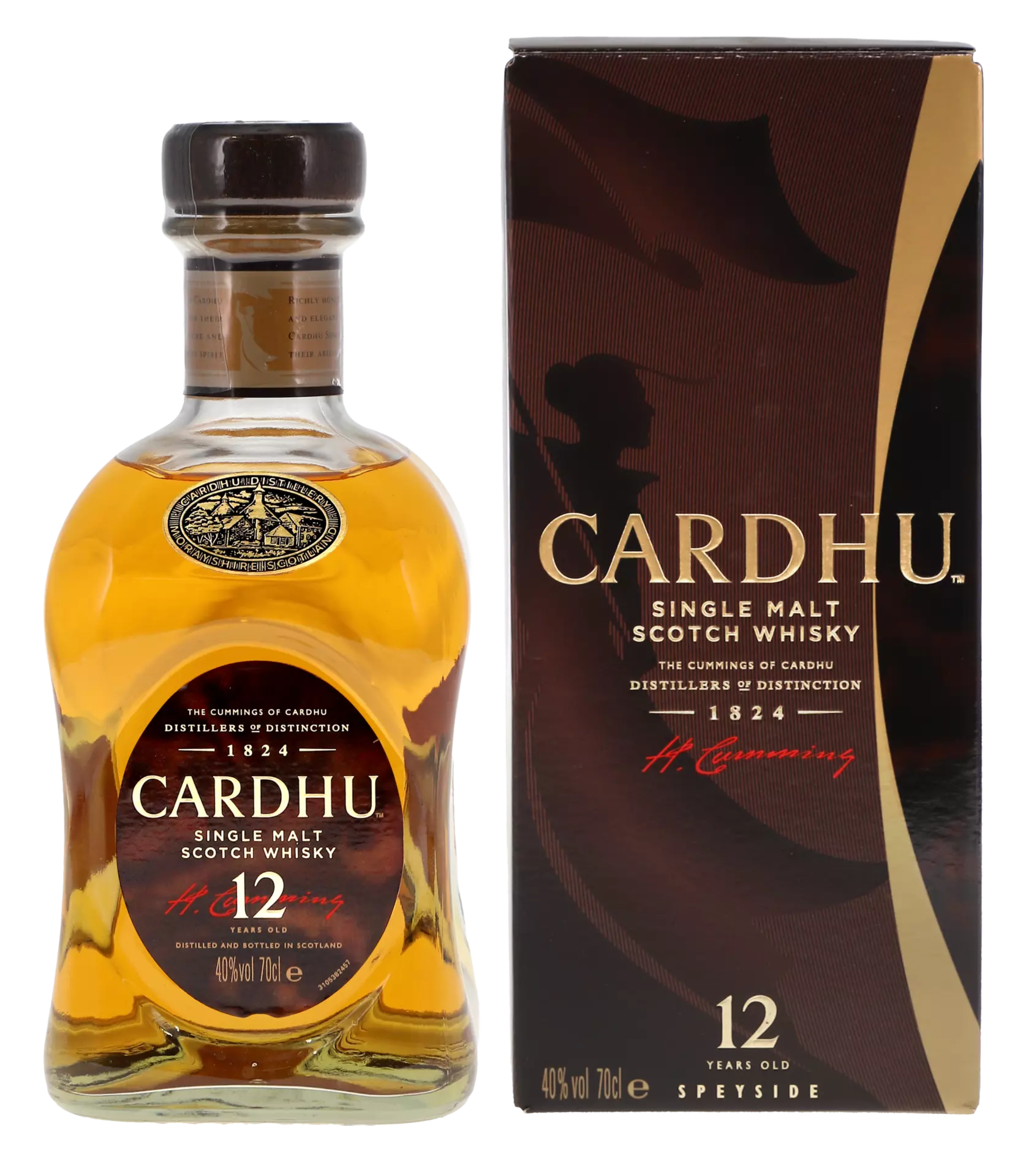 Cardhu 12 Years Single Malt Scotch Whisky 40° 70cl online