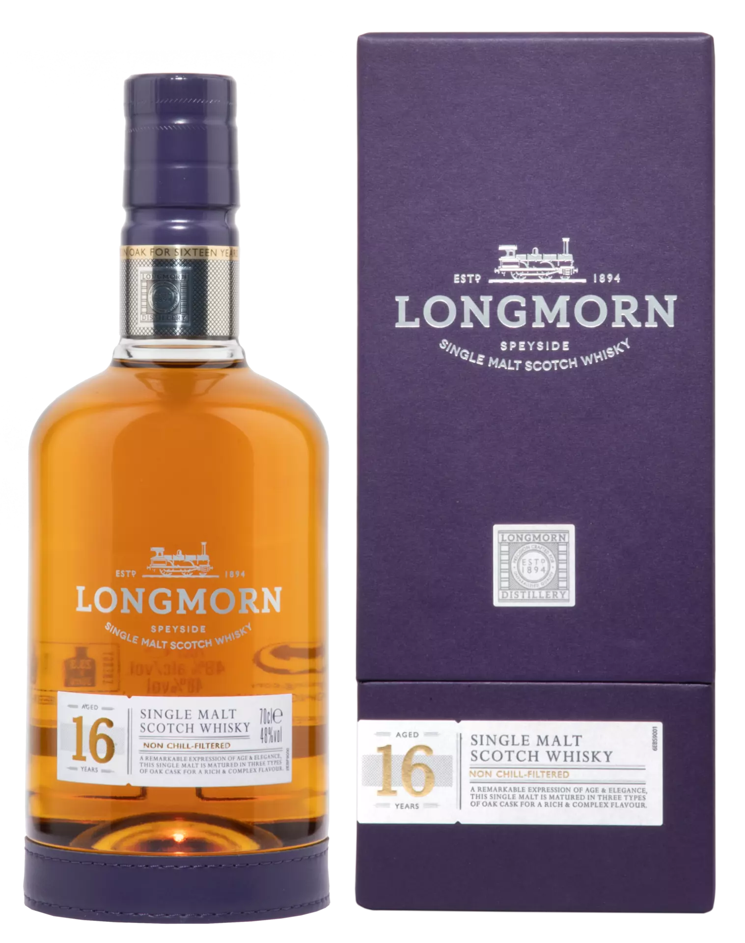 LONGMORN16年 NON CHILL　FILTERED箱付 700ml Longmorn Non Chill-Filtered 16 Years Speyside Single Malt Scotch