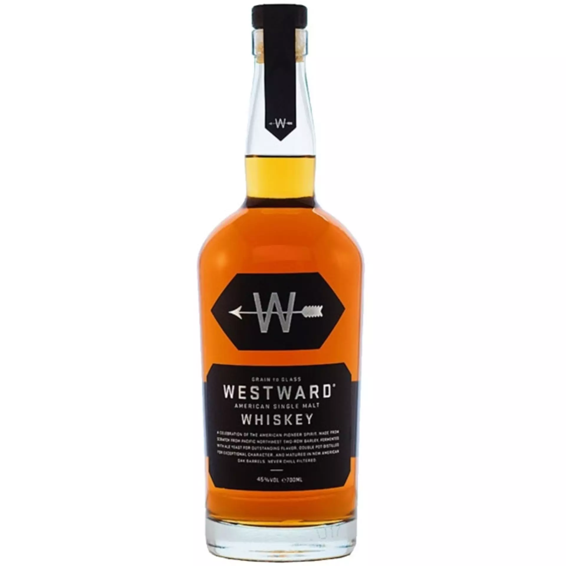 ウイスキー WESTWARD AMERICAN WHISKEY Cask Strength Westward Cask Strength American Single Malt Whiskey 62.5