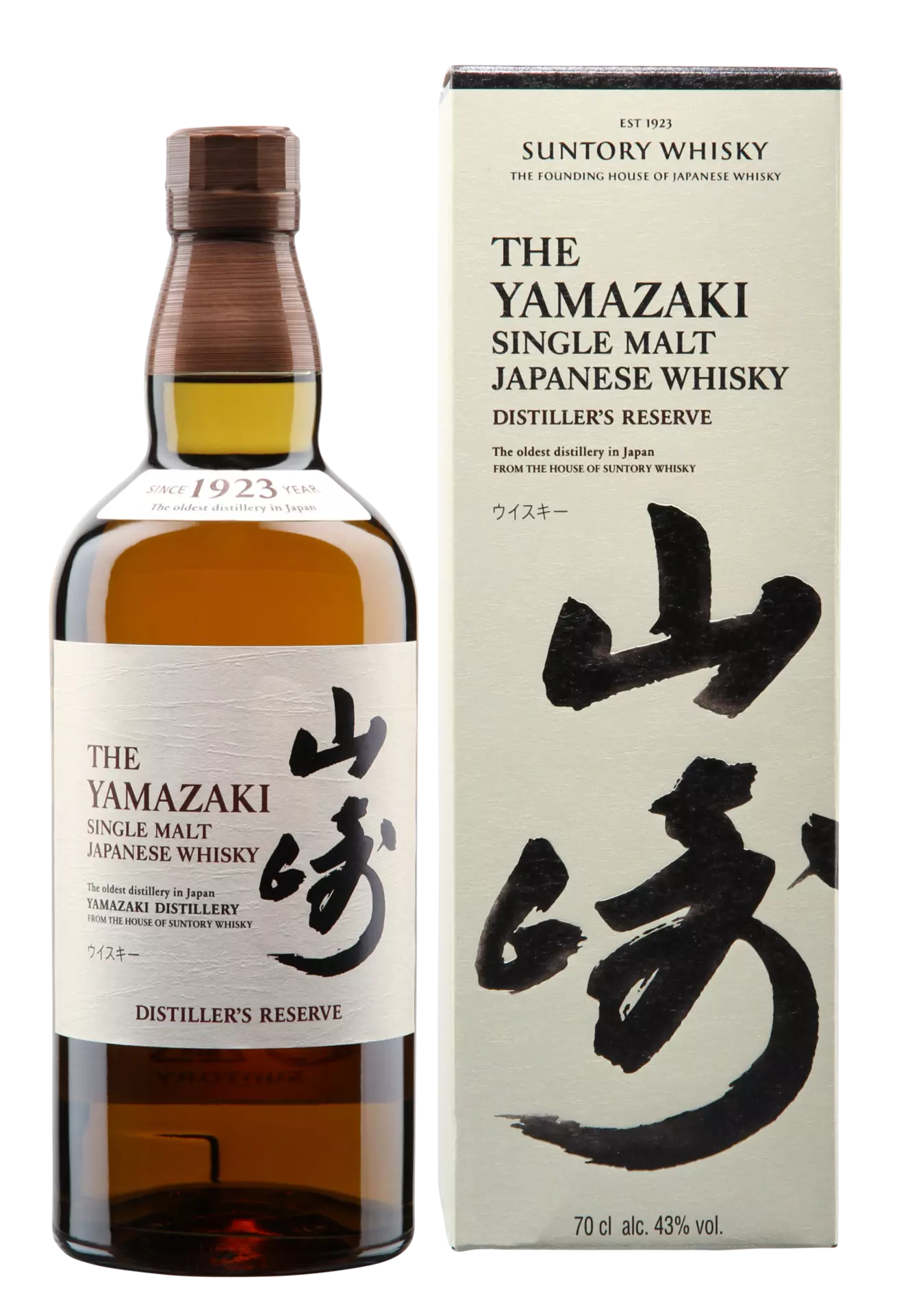 Suntory The Yamazaki Distillers Reserve Single Malt Whisky 43° 70cl