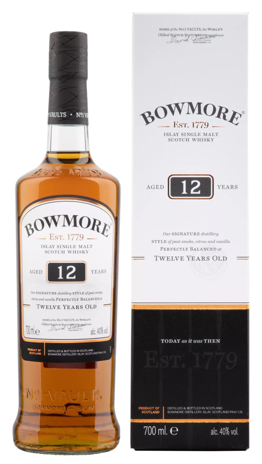 Bowmore Our No 1 Malt Islay Single Malt Scotch Whisky 40° 70cl