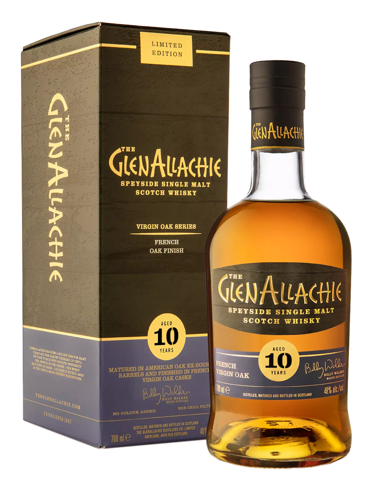 Glenallachie Koval Rye Quarter Cask Wood Finish 8 Years Speyside
