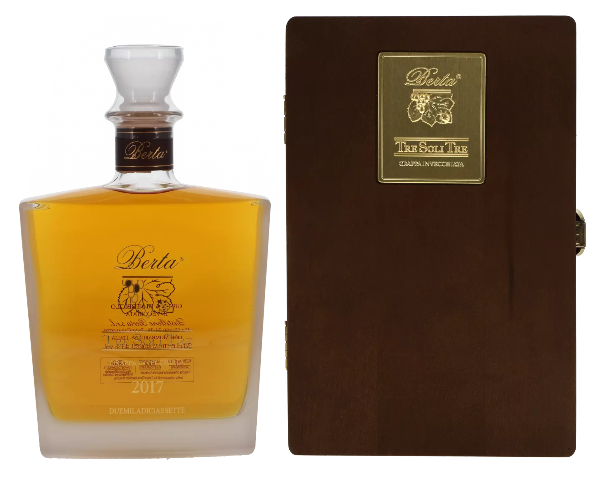 Berta Tre Soli Tre 2017 Grappa 43° 70cl online bestellen | ullrich.ch