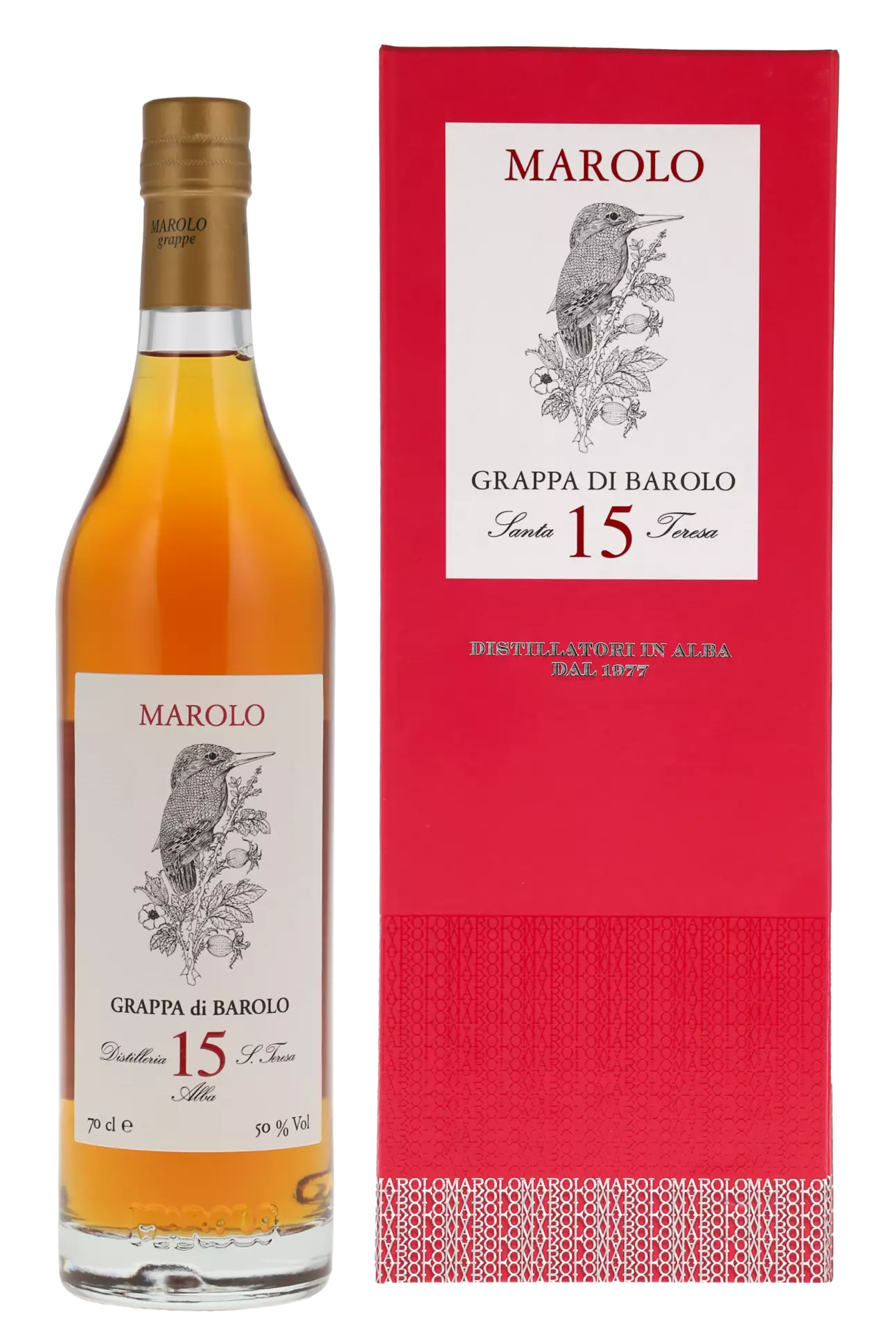 Marolo Grappa di Barolo 15 Anni 50° 70cl online bestellen | ullrich.ch
