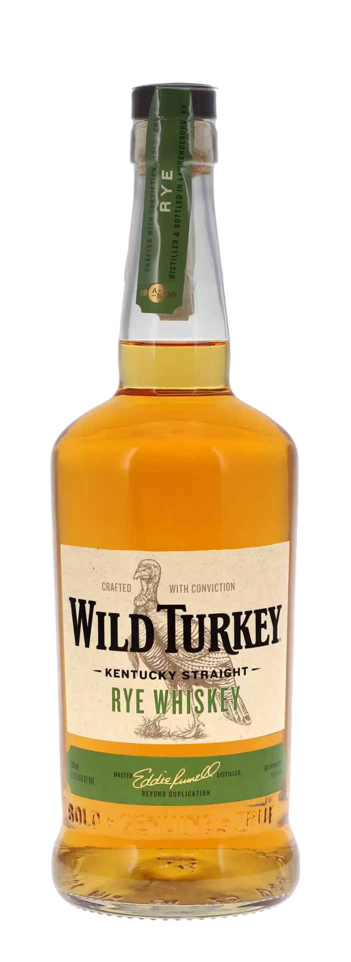 Wild Turkey Kentucky Straight Rye Whiskey 40.5° 70cl