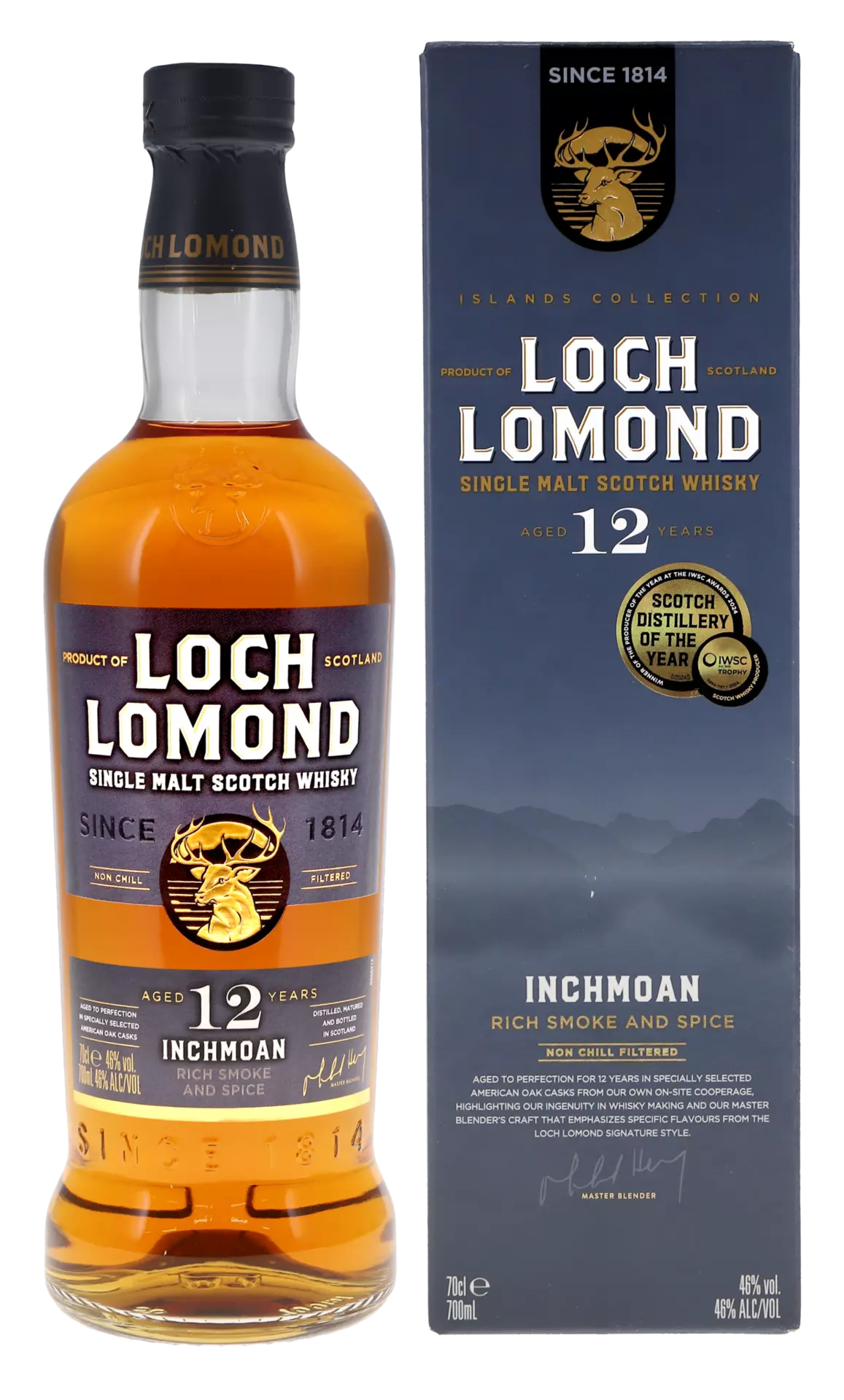 Loch Lomond Inchmurrin 12 Years Single Malt Scotch Whisky 46° 70cl