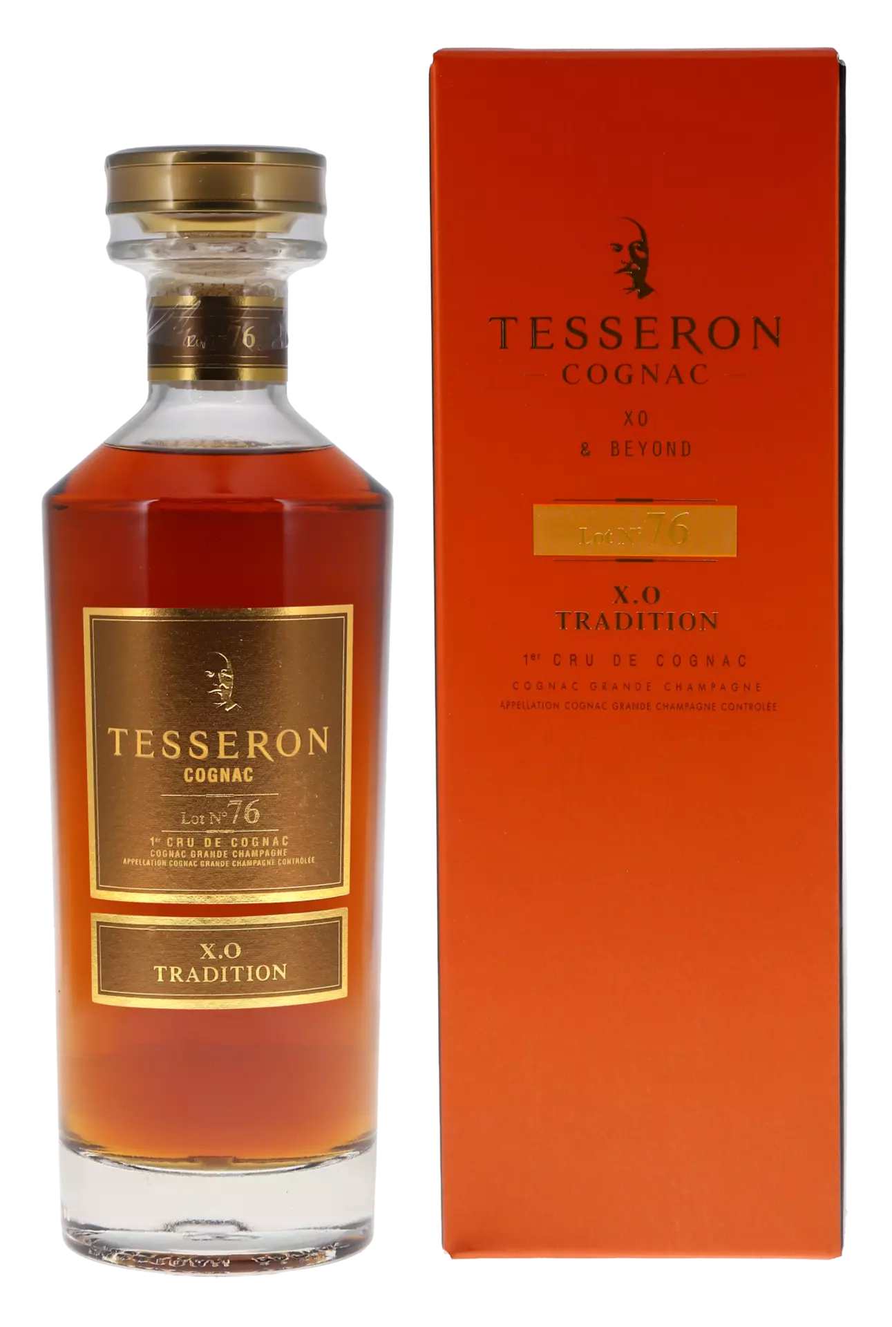 Tesseron XO Tradition Lot N° 76 Grande Champagne Cognac 40° 70cl