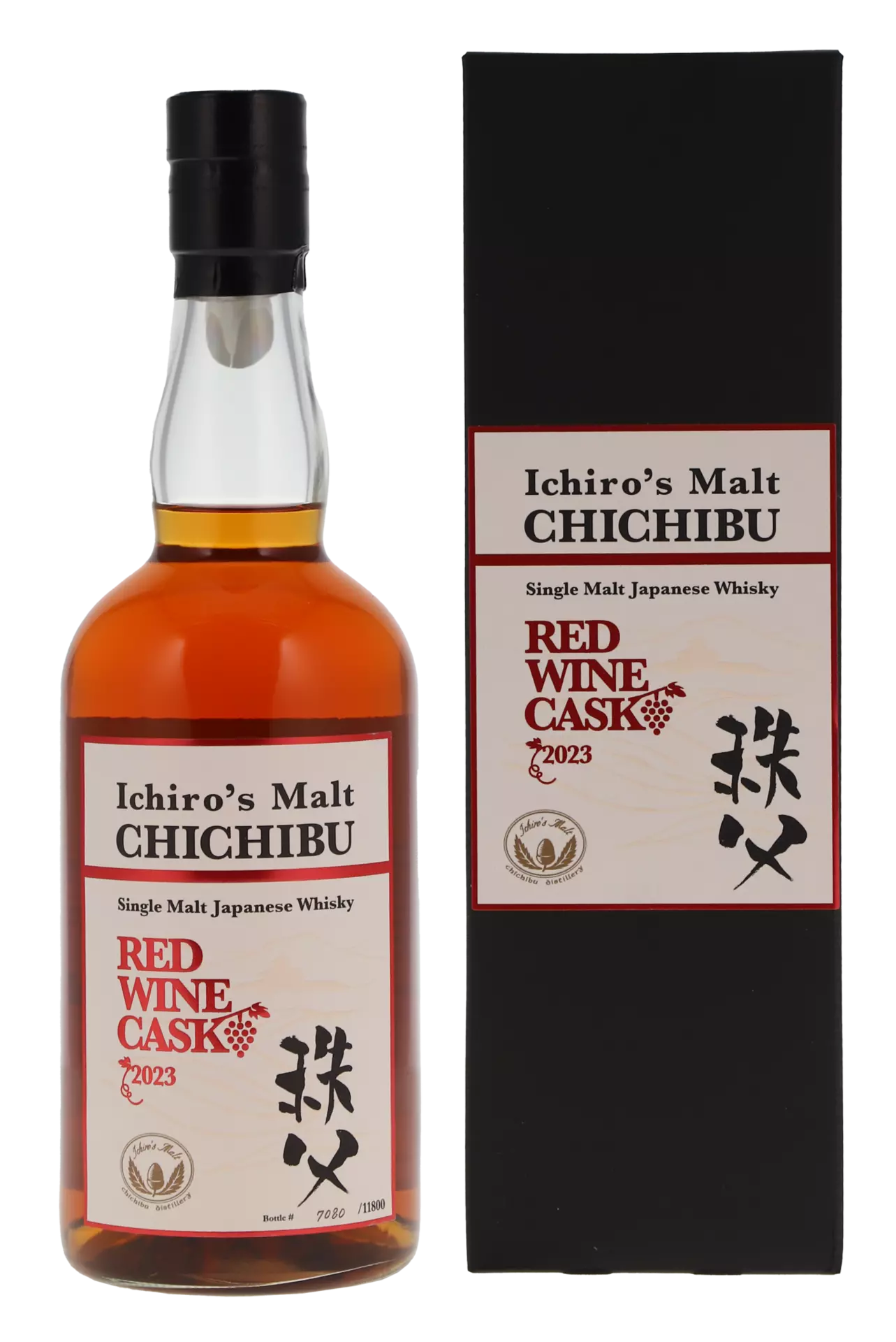ウイスキー Ichiro's MaltCHICHIBU REDWINE CASK Chichibu Red Wine Cask Japanese Single Malt 2023 50.5° 70cl online