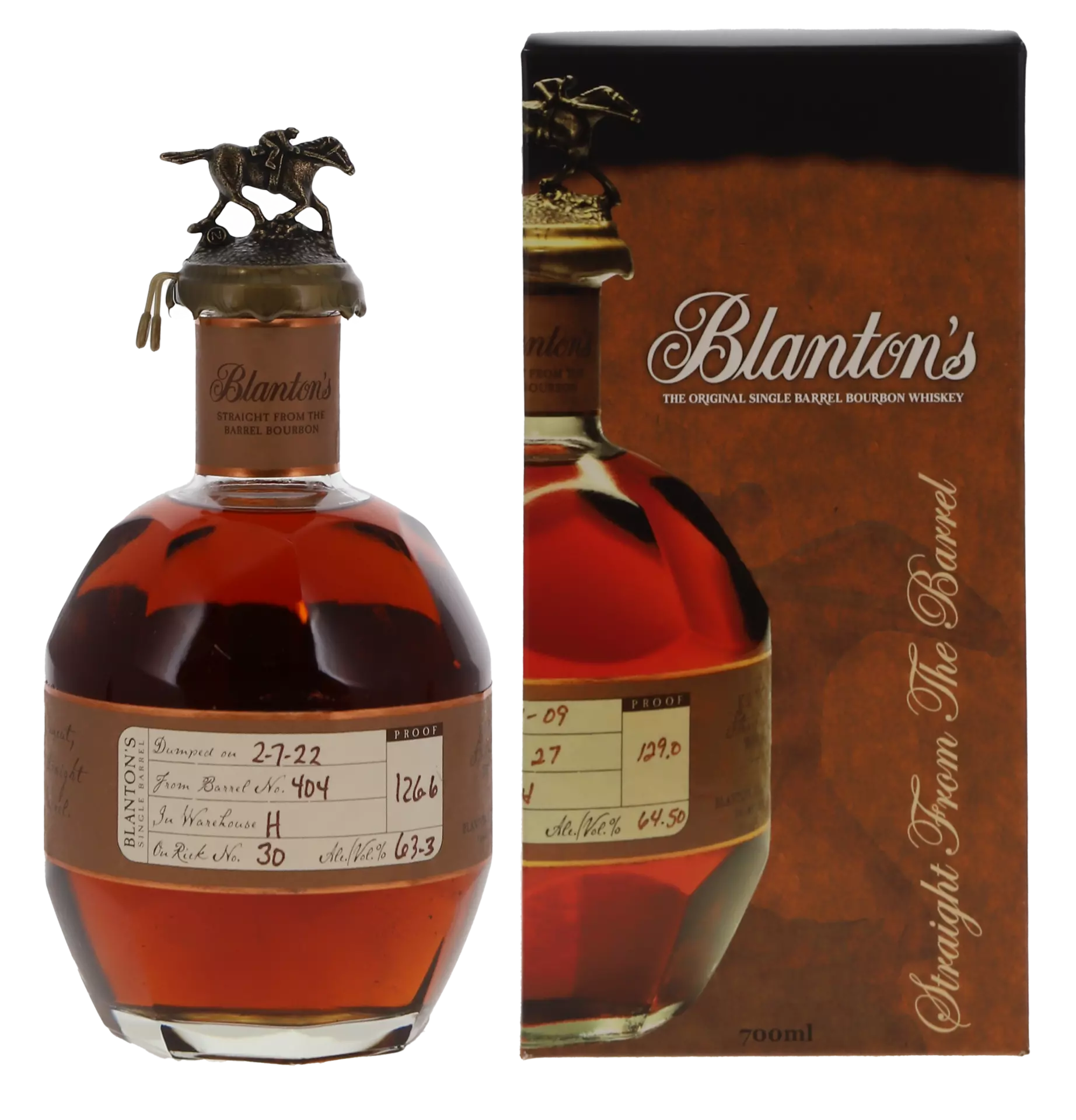 Blanton's Original Single Barrel Kentucky Straight Bourbon Whiskey