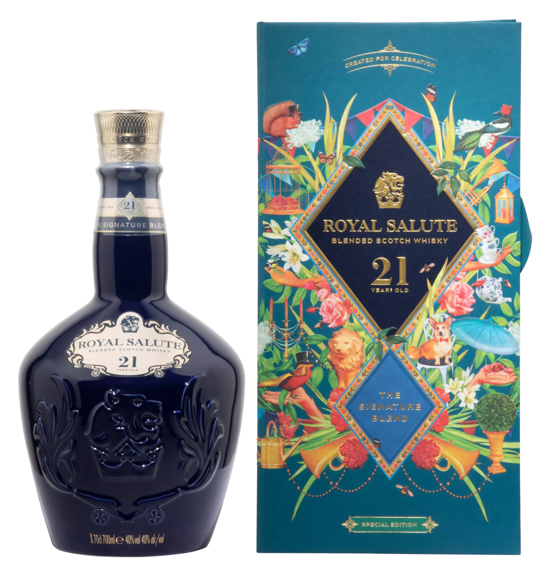 Royal Salute The Signature Blend 21 Years Blended Scotch Whisky 40