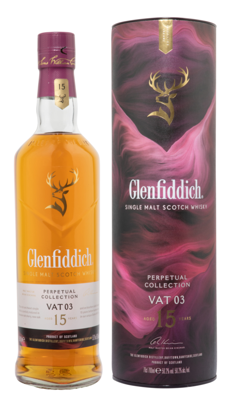 ウィスキー　Glenfiddich VAT03 15years GLENFIDDICH PERPETUAL COLLECTION VAT 03 15 YEARS OLD 70CL