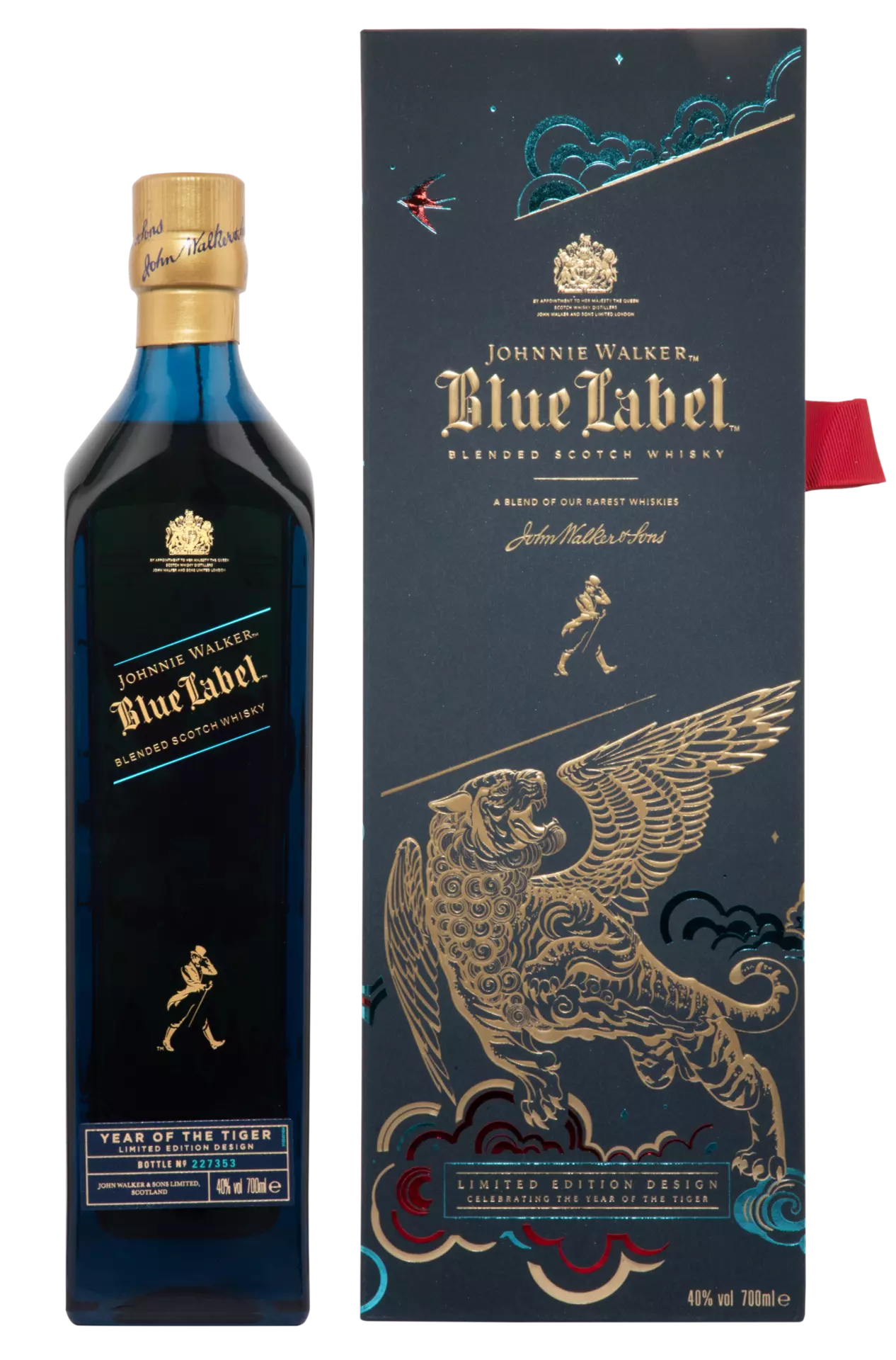 Johnnie Walker Blue Label Year of the Tiger 2022 ED Blended Scotch